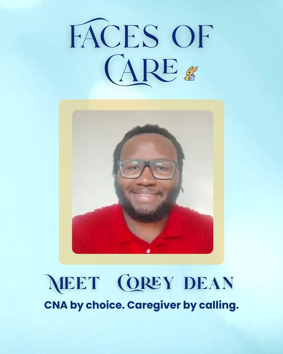 “I’ve heard stories I’d never find in books.
Been there in people’s final days.” — Corey, CNA
Care takes more than skill.
It takes presence, patience, and pride.
This week, we honor those who carry all three.