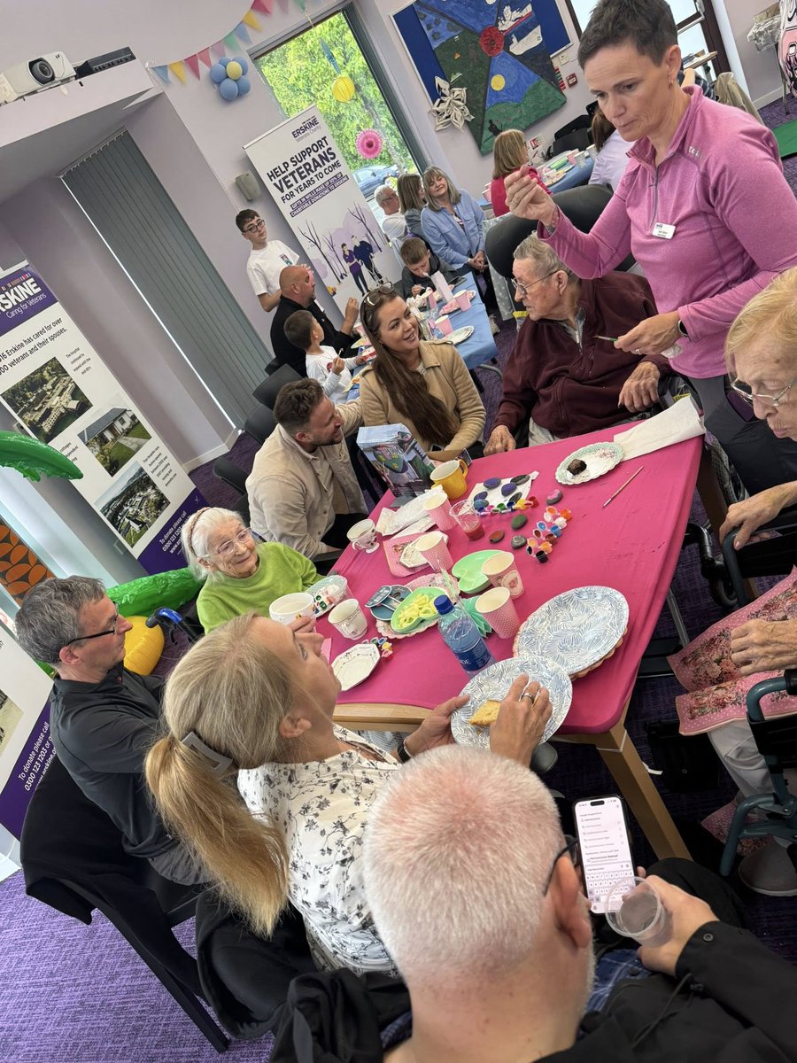 Despite the weather, spirits remained high at the Rivers House Garden Party in Erskine Edinburgh Home! 🪴🎉

When the rain hit, our incredible team quickly adapted, transforming an indoor area into a vibrant garden party setting for residents, staff and families to enjoy.