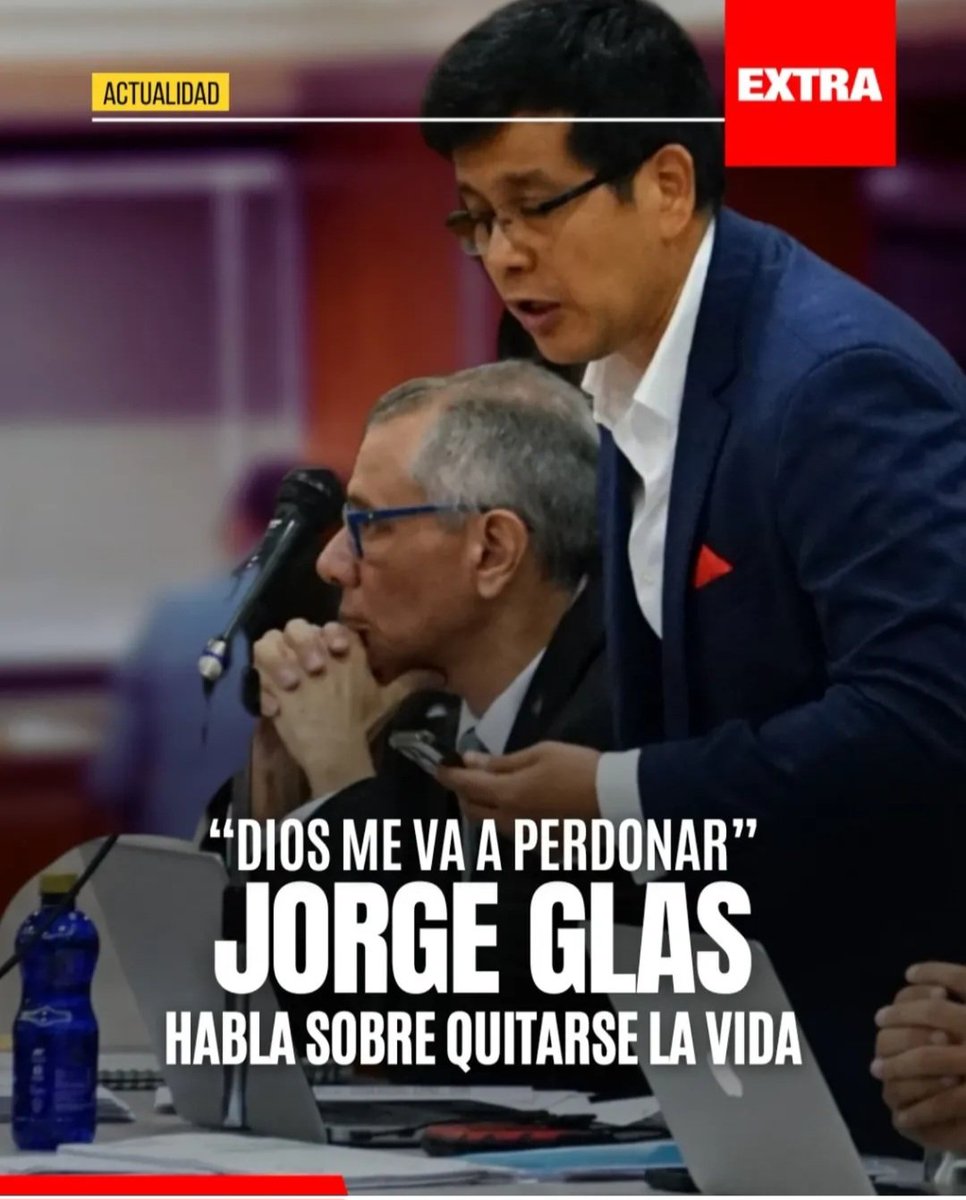 Shoremos 😂😂😂😂
Estos miserables cuando están robando no mencionan para nada a Dios 🙄
Eres un CORRUPTO LADRÓN <a href="/JorgeGlas/">Jorge Glas</a> por eso estás en la cárcel. Y si te vas a quitar la vid4, nos hace el favor de devolver lo robado y de ahí si te vas donde don 👹 arder en el 🔥