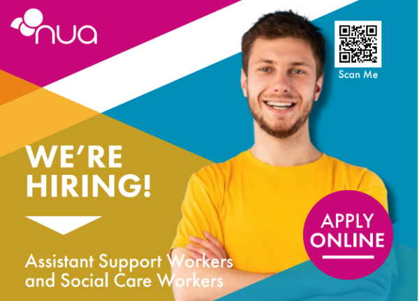 Nua Healthcare's recruitment team will be looking to hire healthcare worker at #JobsExpoGalway. Register for Jobs Expo today and visit their stand in the Galmont Hotel on September 13th. tinyurl.com/2w2z6k3x

#HealthcareJobs #NewJob #Hiring
