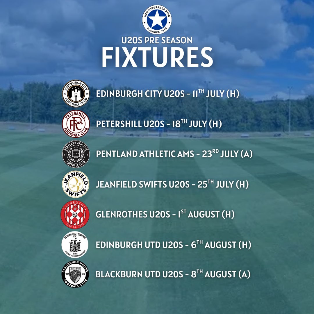 Nittenstar_u20s's tweet image. Our pre-season schedule!✅
All games will provide a tough test for the boys, as we build towards the start of the new season.
Thank you to all our opponents for taking the games ⭐️
#BeOnTheStar