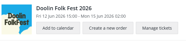 All Booked for 2026