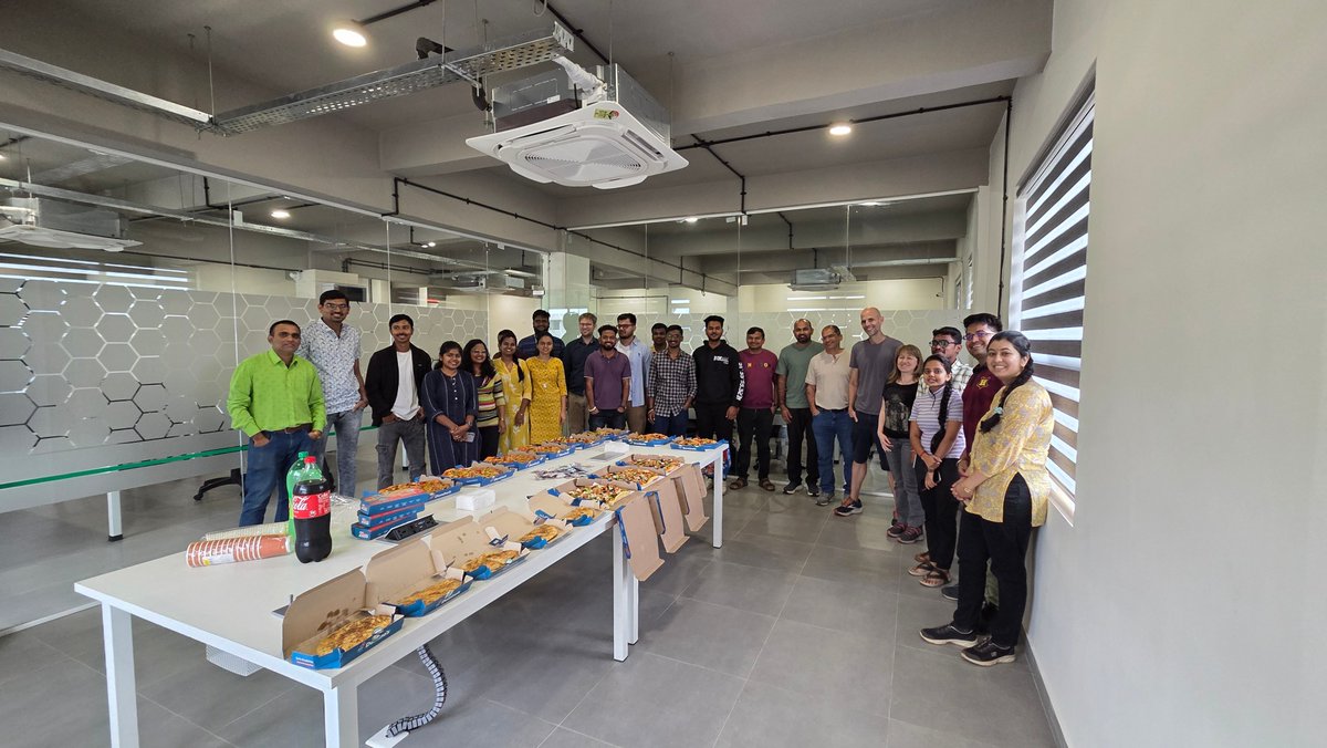 vayavya's tweet image. There’s something special about face-to-face conversations, especially when our work partners visit us at our HQ office in #Belagavi, Karnataka.
Big thanks to our teams who made the visit smooth, productive, and genuinely energizing.
#Embedded #AutomotiveTech #TechCulture