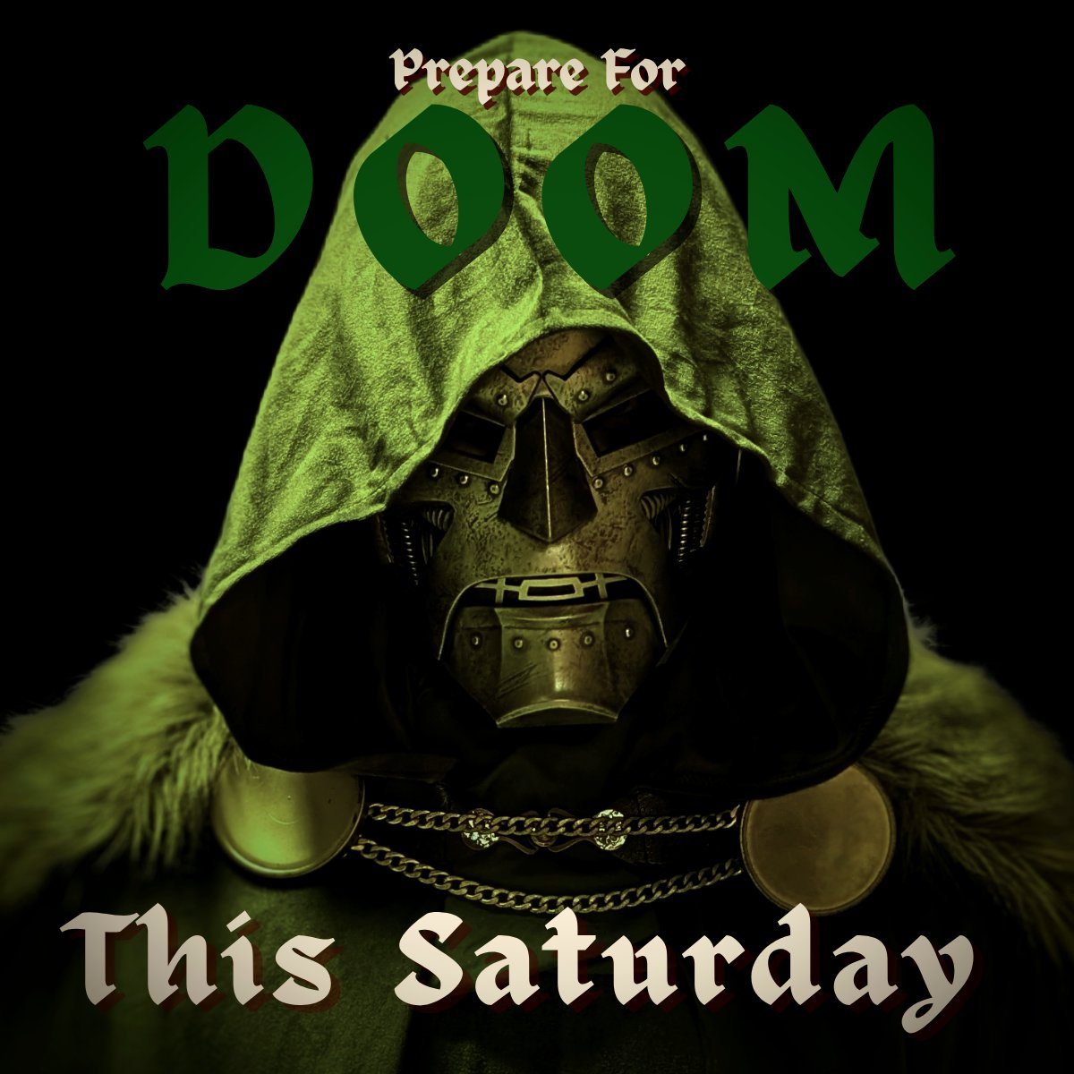DOOMissupreme's tweet image. The time has almost come, my subjects. Are you Prepared?