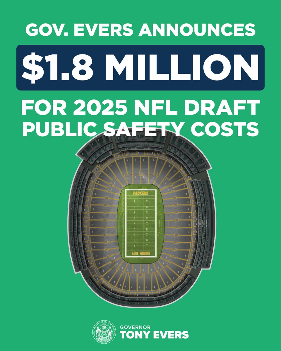 Governor Tony Evers tweet media