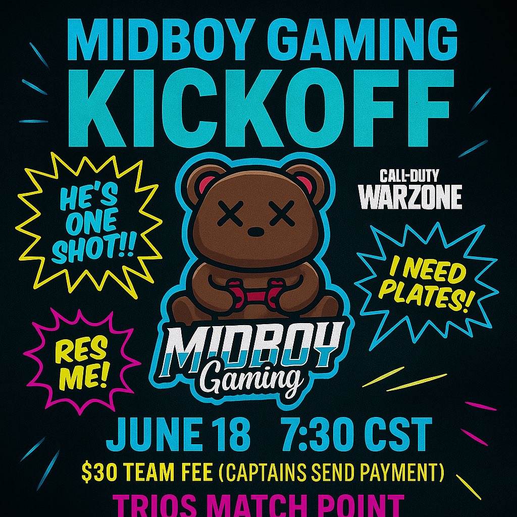 Still need to fill quite a few captain spots or else we will just push it out to next week for the grand opening. Trying to give everyone the chance to practice for wsow! COMMENT FOR A CAPTAIN SPOT