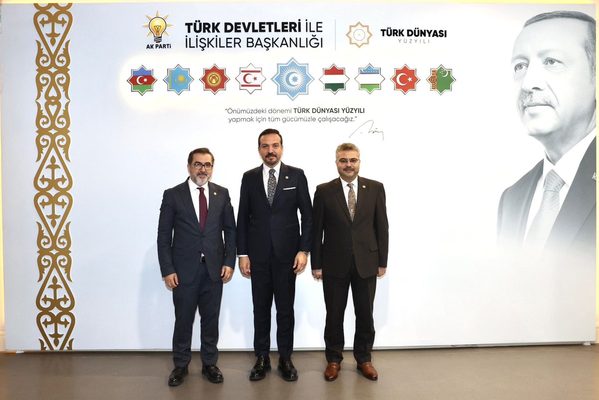 Ömer Özmen (@avomerozmen) on Twitter photo AK Parti Genel Başkan Yardımcımız, Türk Devletleri ile İlişkiler Başkanımız Sn. <a href="/zorlu77/">Prof.Dr.Kürşad ZORLU</a> ’yu, İstanbul Milletvekilimiz Sn. Av. Adem Yıldırım ile birlikte Genel Merkezimizde ziyaret ettik.
Nazik kabulleri ve samimi sohbetleri için Sn. Genel Başkan Yardımcımıza teşekkür AK Parti Genel Başkan Yardımcımız, Türk Devletleri ile İlişkiler Başkanımız Sn. <a href="/zorlu77/">Prof.Dr.Kürşad ZORLU</a> ’yu, İstanbul Milletvekilimiz Sn. Av. Adem Yıldırım ile birlikte Genel Merkezimizde ziyaret ettik.
Nazik kabulleri ve samimi sohbetleri için Sn. Genel Başkan Yardımcımıza teşekkür