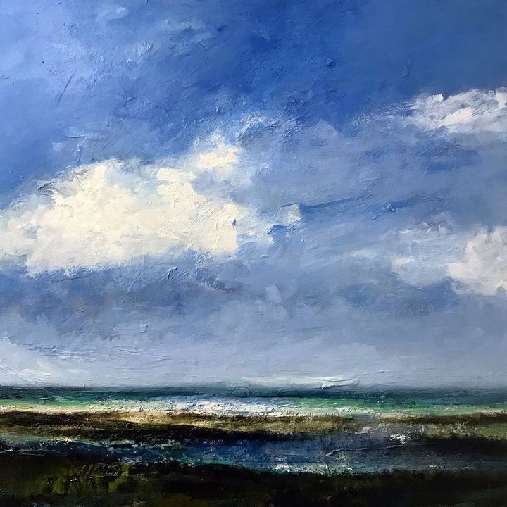 AndrewField17's tweet photo. Art of the Day: "Marazion Light". Buy at: https://t.co/MFs4izSMII https://t.co/WyDSIwhgna