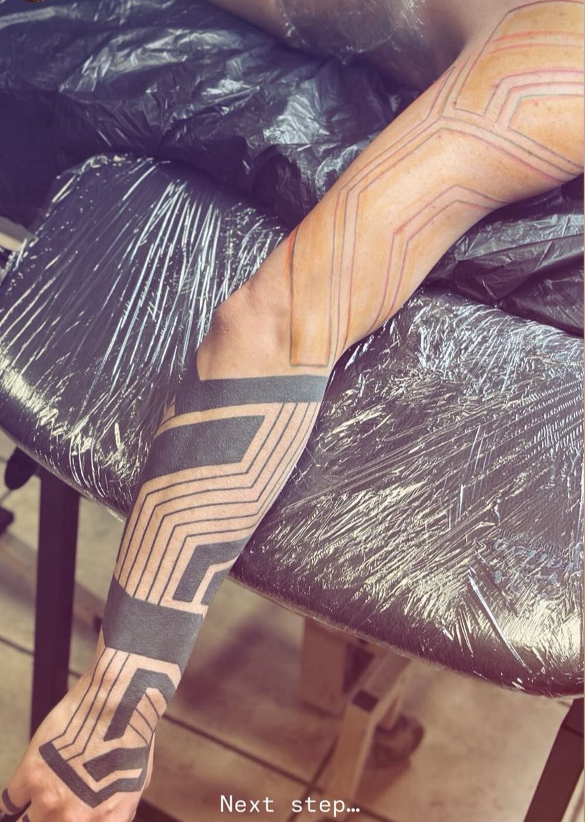 Work new tattoo!!!  😈🔥