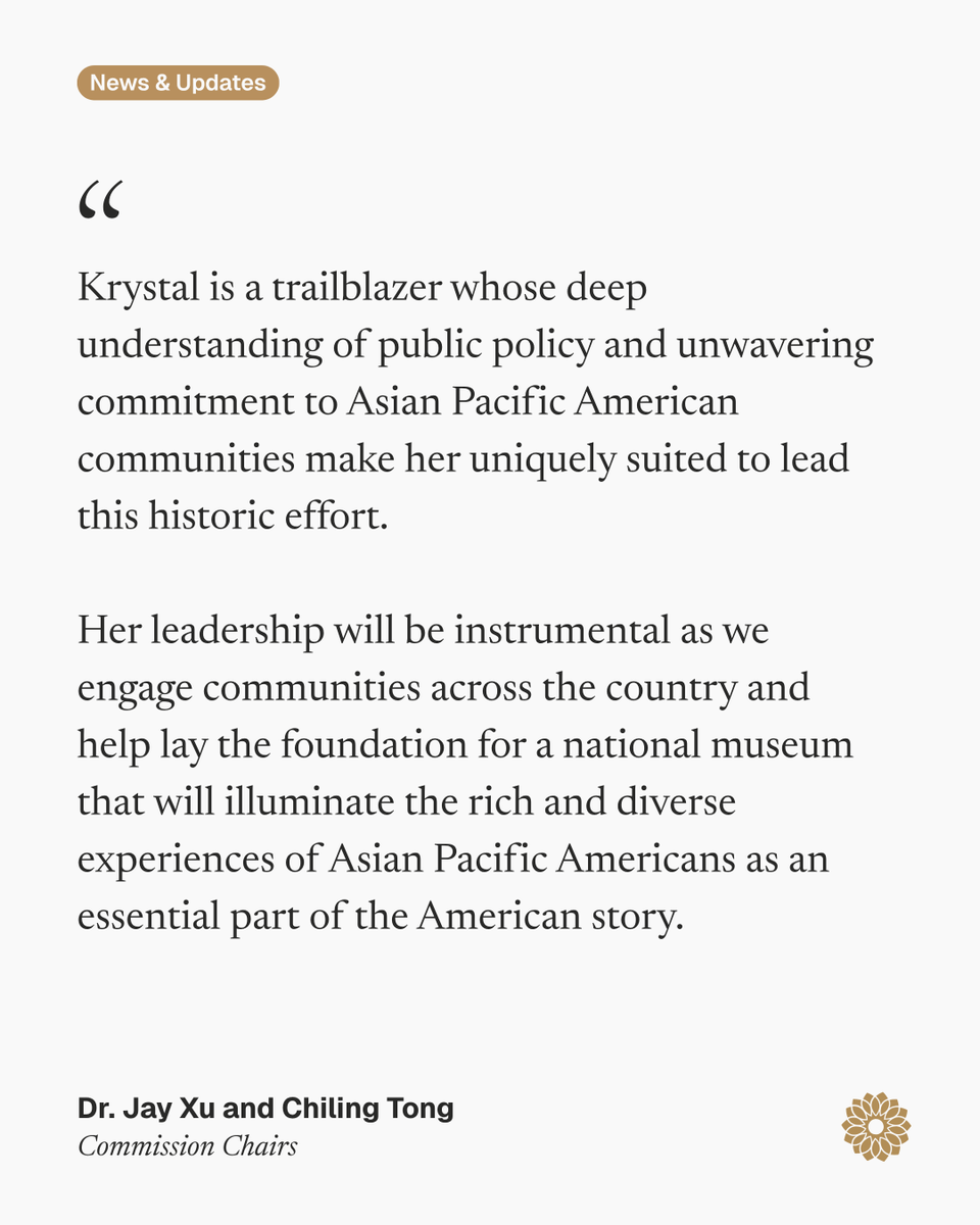 National Asian Pacific American Museum Commission tweet media