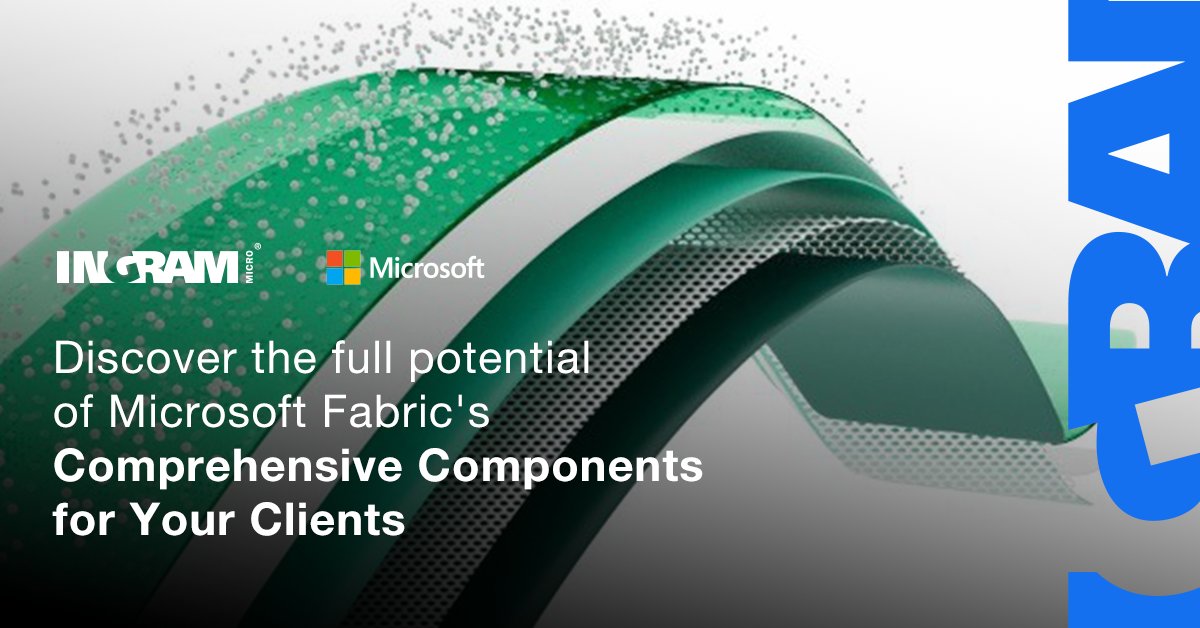 Discover the full potential of Microsoft Fabric's Comprehensive Components for Your Clients.

Microsoft Fabric offers a set of analytics experiences designed to work together seamlessly.

Learn More: bit.ly/4npWk9V