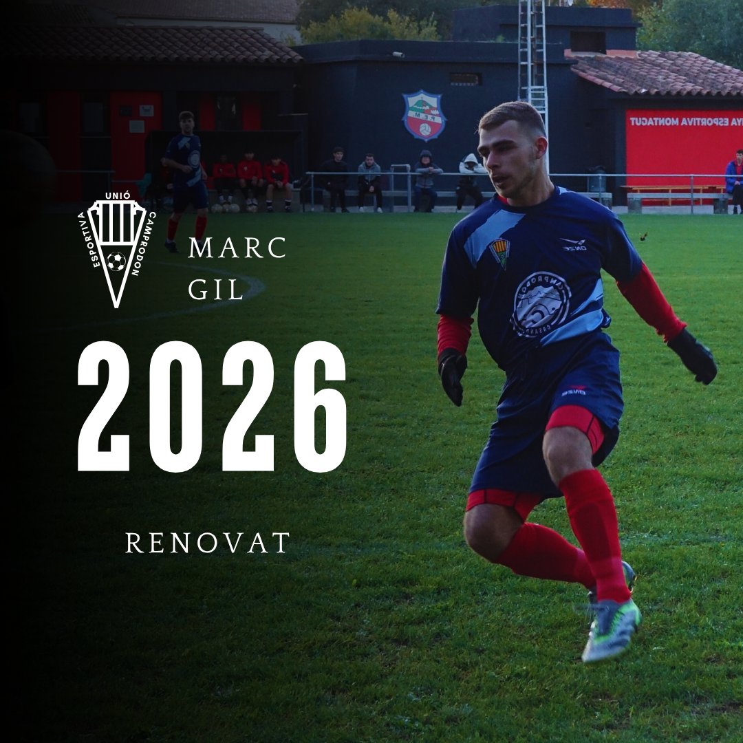 🔴📝RENOVAT 

🤝Marc Gil continuarà amb la UE Camprodon la temporada 2025-26.

#EndavantSempreEndavant