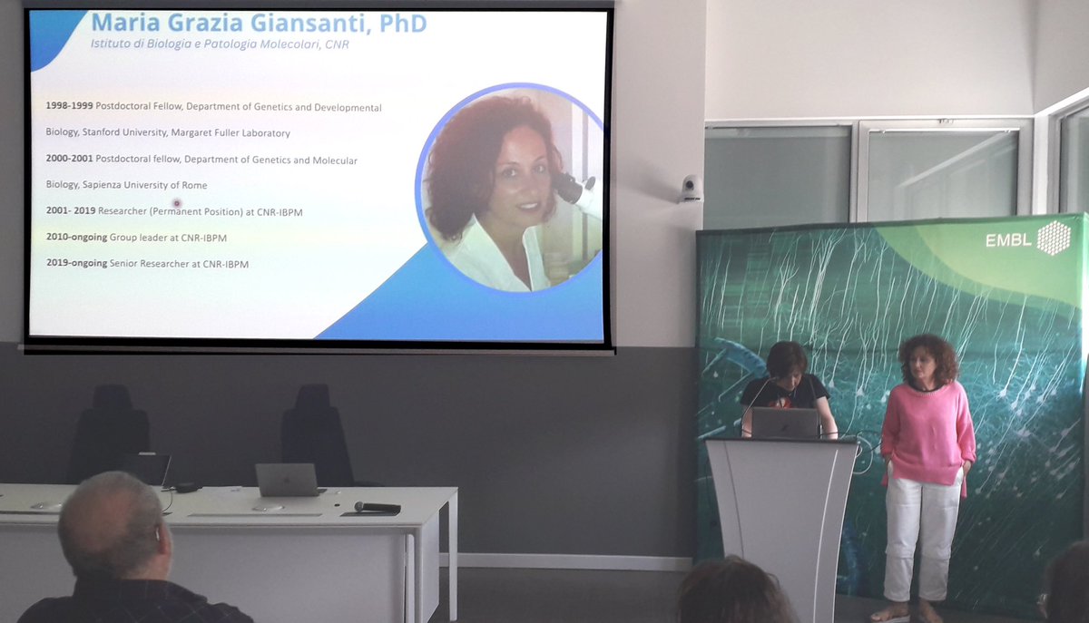 Cnr_Ibbc's tweet image. 🚀Fascinating seminar by Dr. Maria Grazia Giansanti IBPM_CNR!She revealed how GOLPH3 promotes cancer through mTOR signaling &amp;amp; cytokinesis, and PACS proteins&apos; role in neurodevelopmental disorders🧠 using 🪰 fly models! Thanks to Ramona Lattao @Cnr_IBBC for organizing! @CNRsocial_