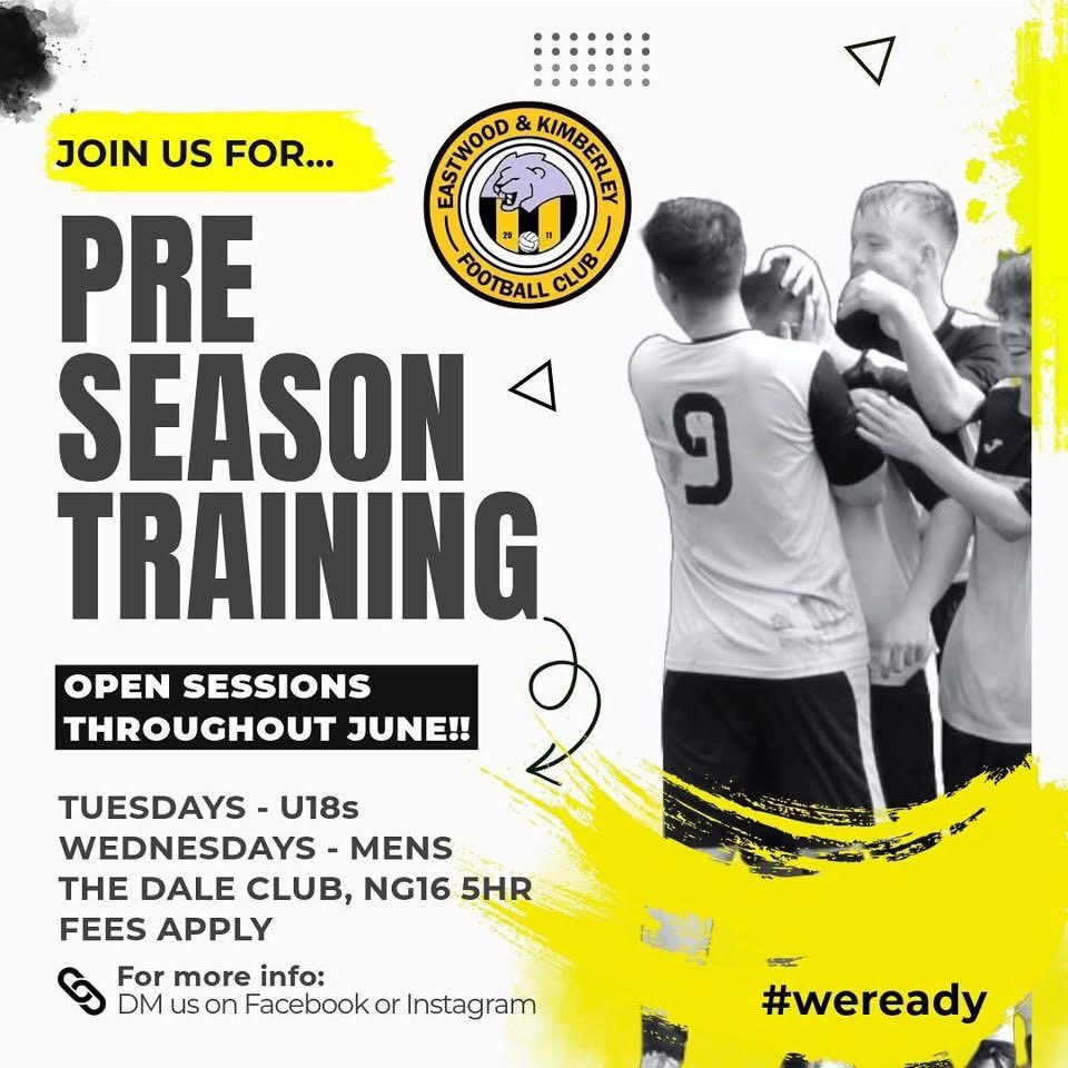 Eastwood & Kimberley FC (@enkfcofficial) on Twitter photo ๐จ Weโre Eastwood & Kimberley FC โ home to menโs, womenโs, U18s & a charity team thatโs raised over ยฃ44,000 for good causes
โฝ Weโre on the lookout for:
๐ Team & Club Sponsors
๐ข Advertising Board Sponsors
๐ฅ New Players (all teams)
๐ฒ Follow us: Facebook, Twitter & Insta
๐กโซ ๐จ Weโre Eastwood & Kimberley FC โ home to menโs, womenโs, U18s & a charity team thatโs raised over ยฃ44,000 for good causes
โฝ Weโre on the lookout for:
๐ Team & Club Sponsors
๐ข Advertising Board Sponsors
๐ฅ New Players (all teams)
๐ฒ Follow us: Facebook, Twitter & Insta
๐กโซ