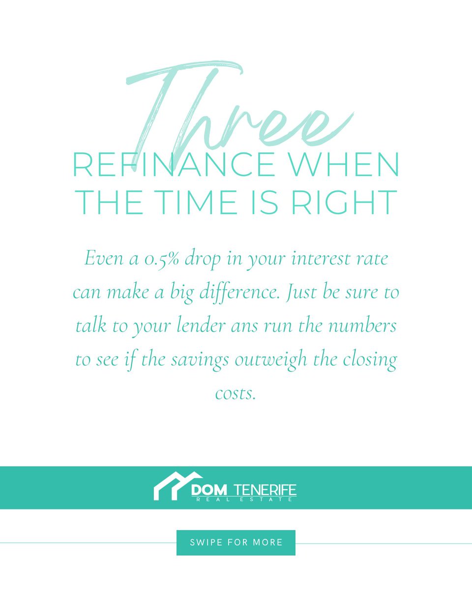 dom_tenerife's tweet image. Even if you’re not selling, there are smart ways to grow home equity—no renovations needed.

Discover simple Tenerife homeowner habits that quietly build long-term value.

📩 DM us for a free equity check or custom plan.

#domtenerife #equitycheck