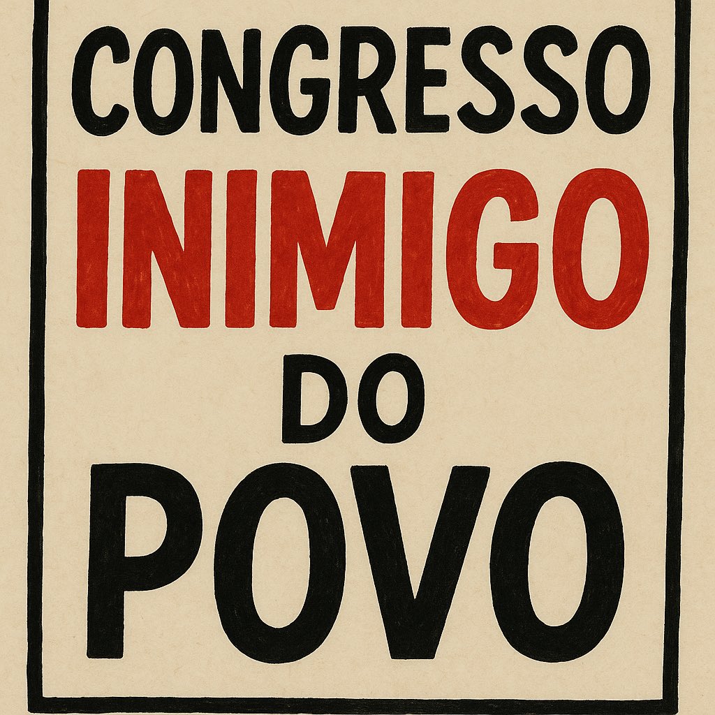 CONGRESSO INIMIGO DO POVO
Compartilhe