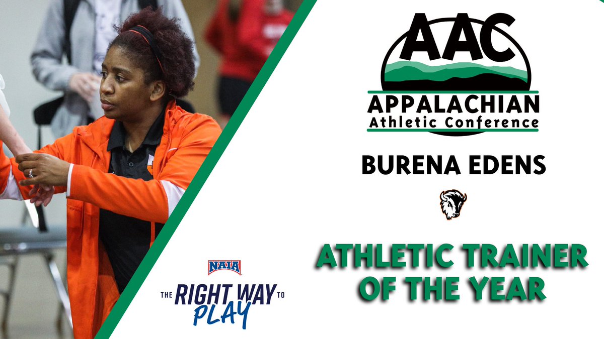 Burena Edens of <a href="/MilliganBuffs/">Milligan University Athletics</a> is the 2024-25 AAC Athletic Trainer of the Year

➡️ bit.ly/443o8YC

#ProudToBeAAC | #TheRightWayToPlay