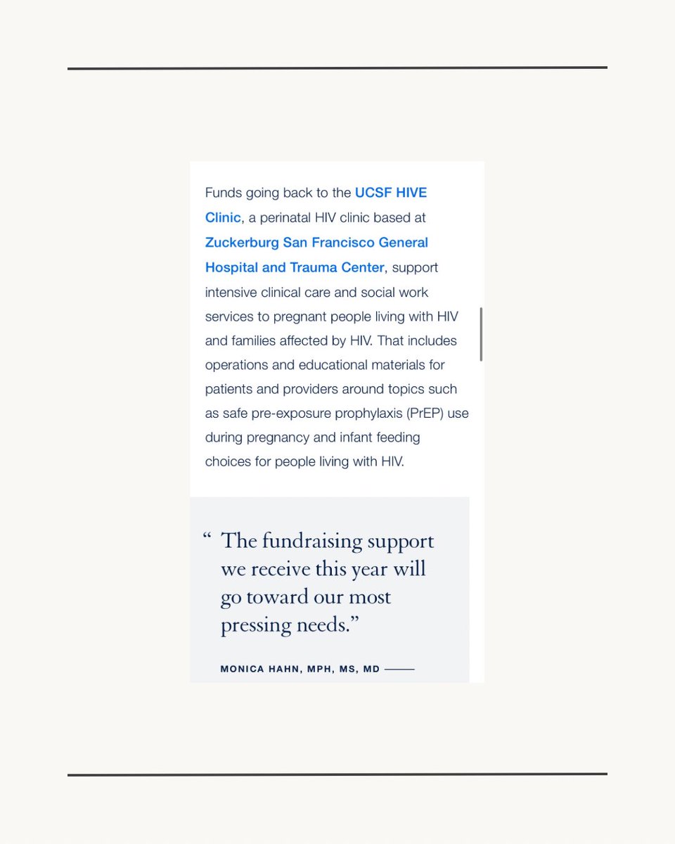 HIVE (@hive_online) on Twitter photo Thank you <a href="/UCSF/">UC San Francisco</a> for highlighting us for the 2025 <a href="/aidswalksf/">AIDS Walk San Francisco</a> ❤️
We are raising $5k to support our ongoing program work. This is a critical time to support birthing people and families living with #HIV.
Join our team today: sf.aidswalk.net/Team/View/2068… 💌 Thank you <a href="/UCSF/">UC San Francisco</a> for highlighting us for the 2025 <a href="/aidswalksf/">AIDS Walk San Francisco</a> ❤️
We are raising $5k to support our ongoing program work. This is a critical time to support birthing people and families living with #HIV.
Join our team today: sf.aidswalk.net/Team/View/2068… 💌