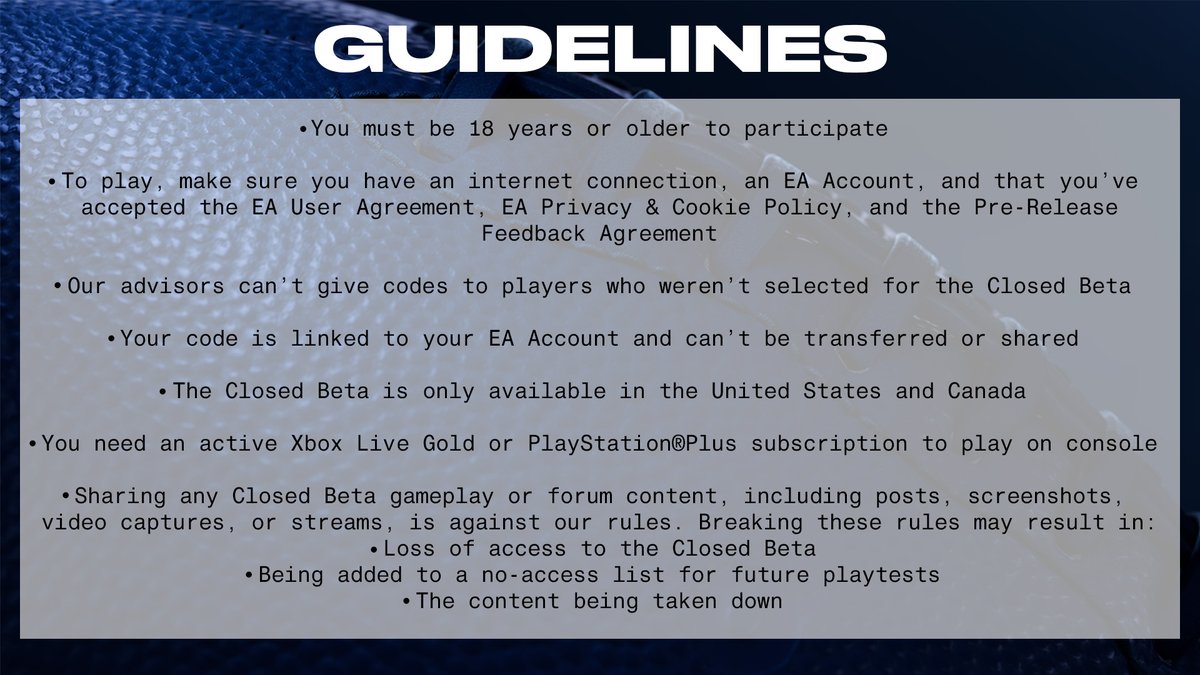 Let's gooo #Madden26 Closed Beta is live 🔥🔥

🏈 ea.com/games/madden-n…