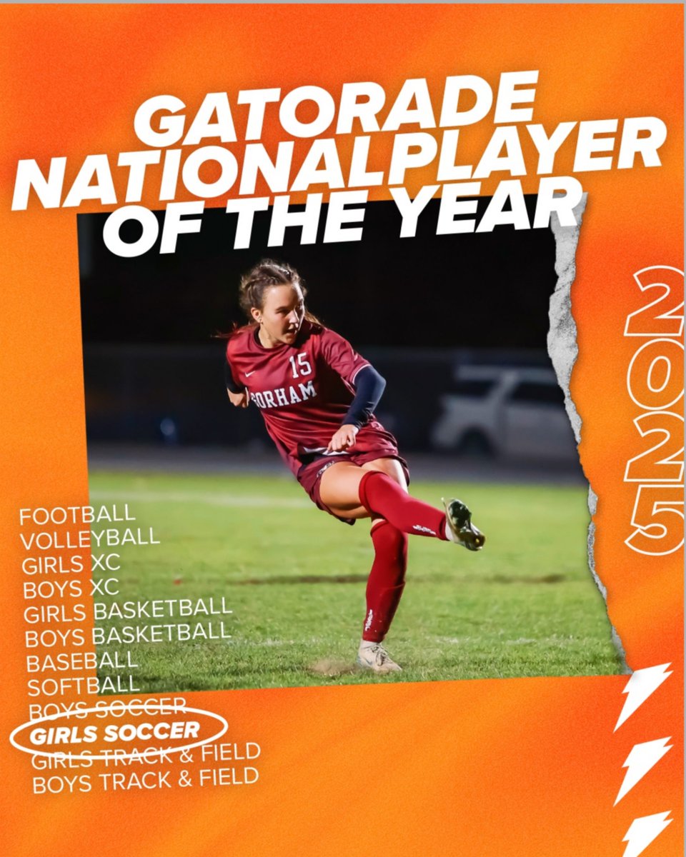 Congratulations!!! 
#gatoradePOY #gatorade #gorams