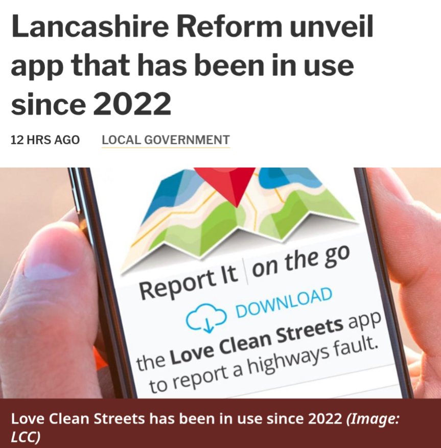 ScottBrerton's tweet image. "Hey guys, have you heard about this thing called email? It stands for 'electronic mail' and we'll be able to get rid of all those fax machines and save on paper".
Wonder what cost saving measure Lancashire County County Council's Reform leadership will announce next?