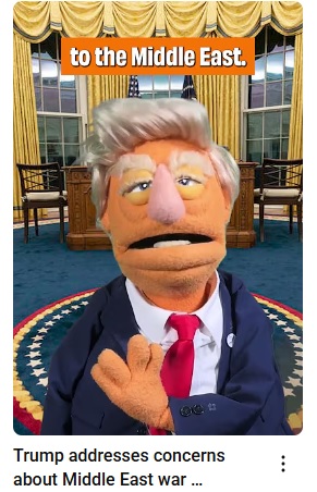 supersportsmg's tweet image. Donald Trump addresses concerns about the 
Middle East war #PUPPETREGIME ...😂🤣😂🤣 youtube.com/shorts/TjXPMQZ…