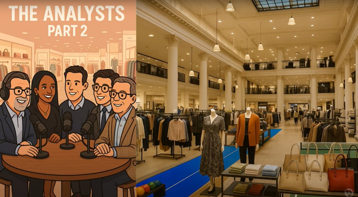 Don’t call it a panel—call it a pulse check. This week, <a href="/StevenPDennis/">Steve Dennis</a> and I welcome back The Analysts—<a href="/smulpuru/">Sucharita Kodali</a>, <a href="/NeilRetail/">Neil Saunders</a>, &amp; <a href="/SiegelSimeon/">SimeonSiegel</a>—to cut through the noise and forecast what’s ahead for retail, from AI to alt-luxury.

Get the retail outlook: loom.ly/5RKjcMo
