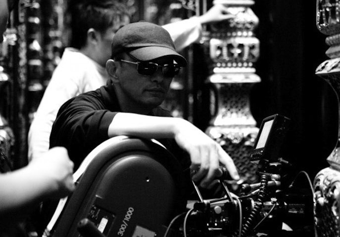 Wong Kar-wai is one of the coolest directors on set