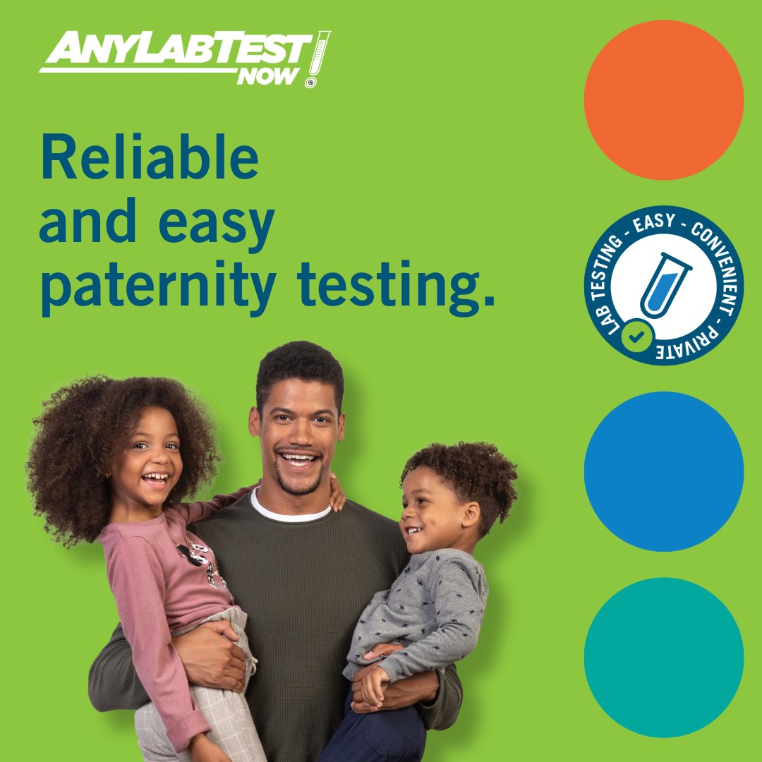 altn_az's tweet image. Get easy, reliable paternity testing conveniently located in Ahwatukee!

Any Lab Test Now® offers convenient paternity testing services for both informational and legal purposes.
Learn more about paternity testing at Any Lab Test Now® and... anylabtestnow.com/phoenix-85048/…
#AnyLabTestNow