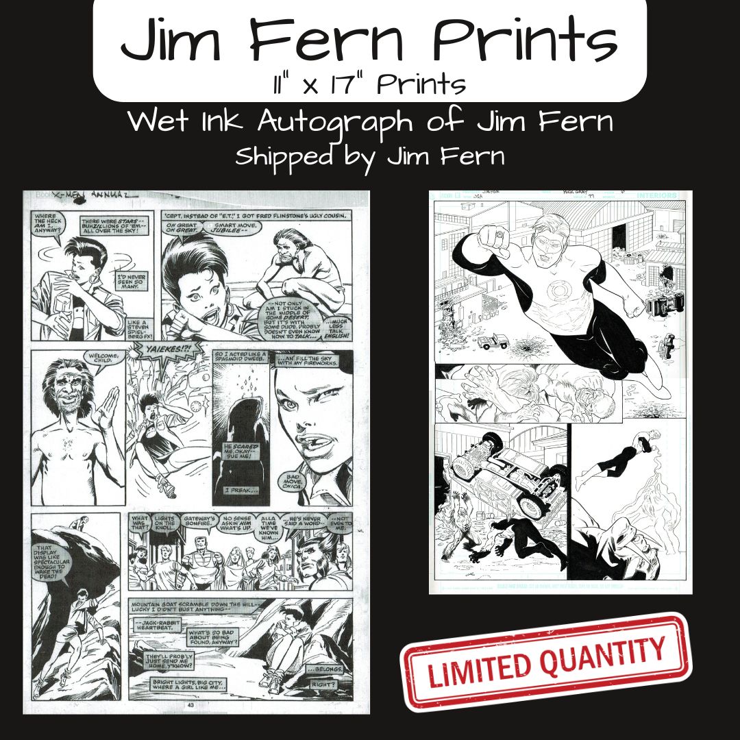 queryme525's tweet image. I am representing the amazing JIM FERN.  
HE HAS A NEW STORE! Limited Qty!
Prints signed in India Ink and shipped directly from Jim Fern.mbmediacorp.com/jim-fern-store/
#marvel #marvelcomicbooks #dccomics #greenlantern #xmen #superman #suicidesquad  #judgedredd #smallville #JimFern