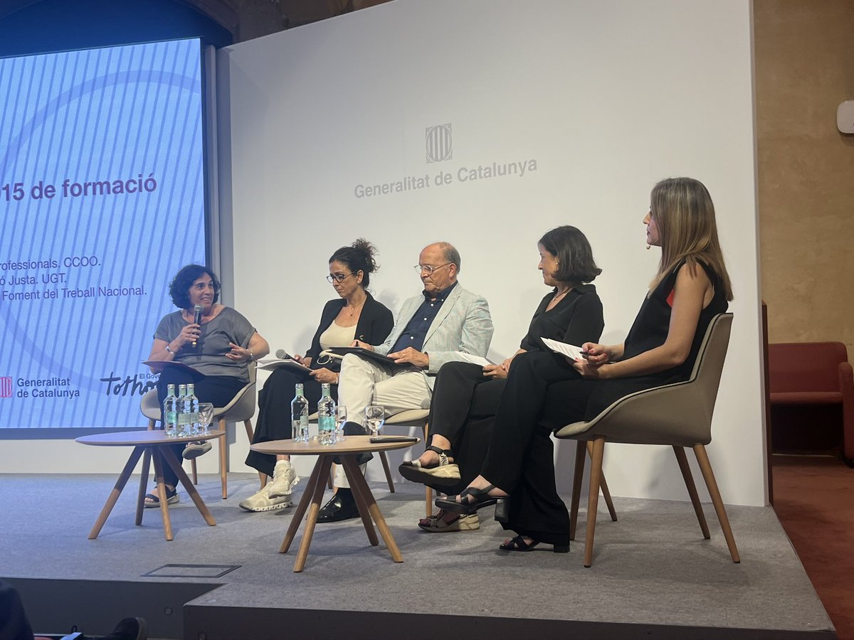 Les organitzacions sindicals i empresarials més representatives, part clau de la Comissió Rectora del Sistema #FPCAT