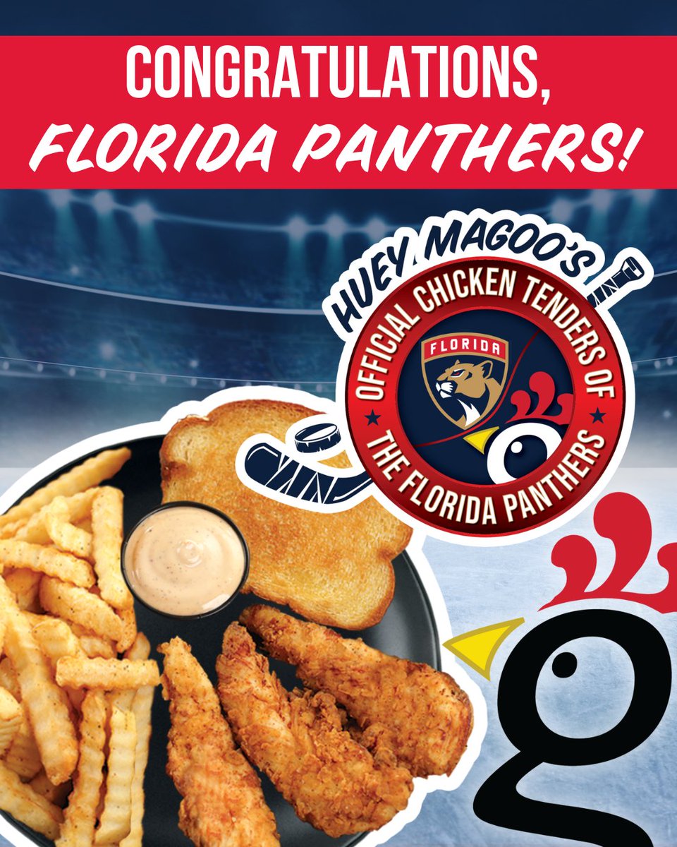 Congratulations to the 2025 <a href="/FlaPanthers/">Florida Panthers</a> for winning their second consecutive Stanley Cup!

#HueyMagoos #FloridaPanthers