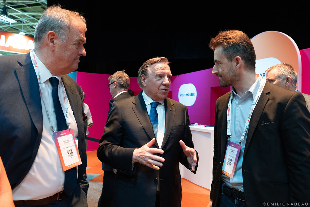 Retour en images sur le déplacement du Premier ministre québécois François Legault à #VivaTech2025 ainsi qu’auprès d'entreprises françaises et québécoises engagées dans des partenariats stratégiques.

📸: Emilie Nadeau / Cabinet du premier ministre du Québec

#FranceQuebec