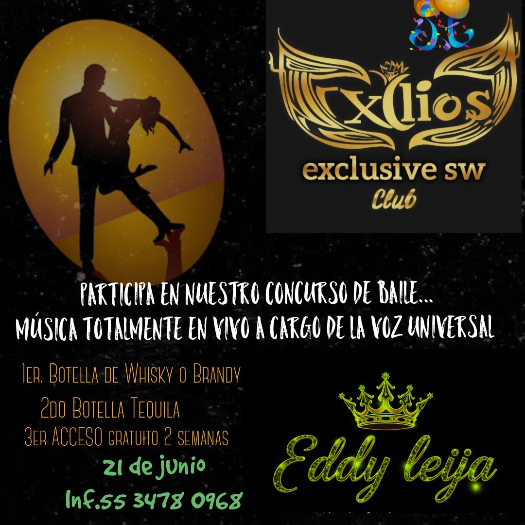 😈EXILIOS SW😈 (@exiliosclubsw) on Twitter photo Inf. 55 3478 0968
Participa y gana..noche de red neón
<a href="/SWRtultepec/">EXILIOS SW CLUB EXCLUSIVE</a> <a href="/EXILIOSCLUBSW/">😈EXILIOS SW😈</a> <a href="/AngelSw174136/">✨️😈EXILIOS😈✨️</a> Inf. 55 3478 0968
Participa y gana..noche de red neón
<a href="/SWRtultepec/">EXILIOS SW CLUB EXCLUSIVE</a> <a href="/EXILIOSCLUBSW/">😈EXILIOS SW😈</a> <a href="/AngelSw174136/">✨️😈EXILIOS😈✨️</a>