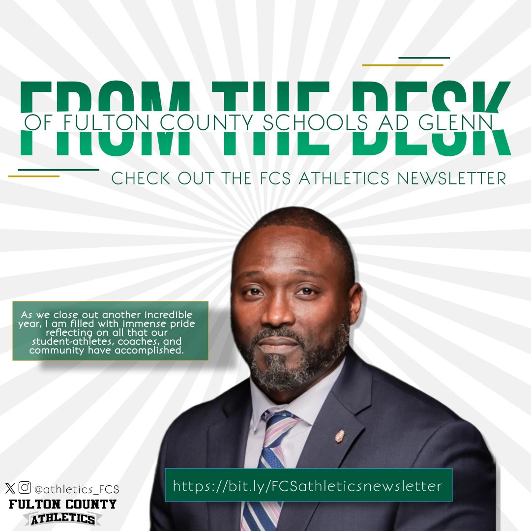 Lamarr Glenn, ED.S., CAA (@lglenn_fcs_ad) on Twitter photo From the Desk of AD GLENN‼️
Check out the End-of-Year edition of the FCS Athletics Newsletter — packed with highlights, accomplishments, and moments from an incredible year!
👉 Read now: bit.ly/FCSathleticsne…
#FromTheDeskOfADGlenn
#FCSAthletics #OneFulton🏆 #TheFutureIsFulton From the Desk of AD GLENN‼️
Check out the End-of-Year edition of the FCS Athletics Newsletter — packed with highlights, accomplishments, and moments from an incredible year!
👉 Read now: bit.ly/FCSathleticsne…
#FromTheDeskOfADGlenn
#FCSAthletics #OneFulton🏆 #TheFutureIsFulton