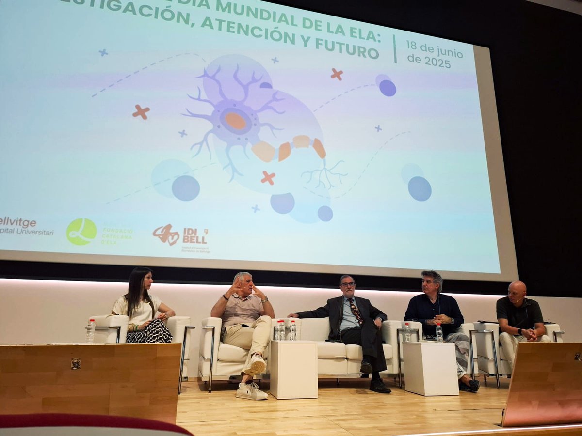 Fundación Luzón (@fundacionluzon) on Twitter photo 📍Hoy hemos estado en el <a href="/hbellvitge/">Hospital Universitari Bellvitge | HUB</a>, donde se ha celebrado una jornada con motivo del #DíaMundialDeLaELA centrada en la investigación, la atención y el futuro.
¿Con qué mensaje nos quedamos? Con que el rigor científico, la transparencia y la unión son fundamentales avanzar 📍Hoy hemos estado en el <a href="/hbellvitge/">Hospital Universitari Bellvitge | HUB</a>, donde se ha celebrado una jornada con motivo del #DíaMundialDeLaELA centrada en la investigación, la atención y el futuro.
¿Con qué mensaje nos quedamos? Con que el rigor científico, la transparencia y la unión son fundamentales avanzar