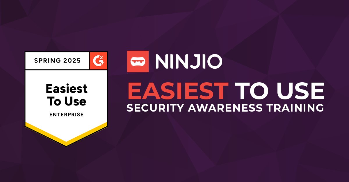 Need a security awareness training solution that's easy to use? Let's talk!

Our clients rated us as one of the easiest to use in the category for Spring 2025 on G2! Let's make stopping social engineering easy 💪

Get started today: hubs.la/Q03h5br00

#cybersecurity #csat
