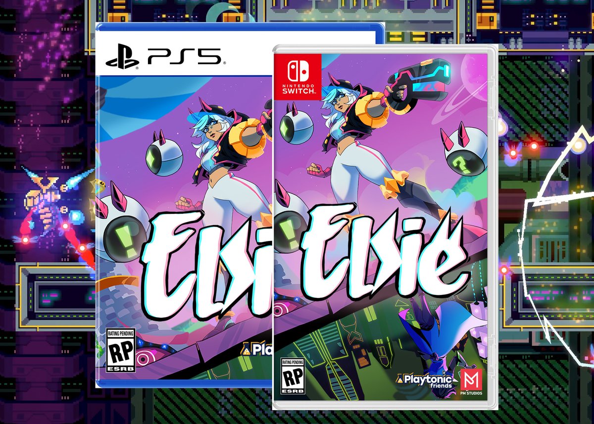 PM Studios (@pmstudiosusa) on Twitter photo Dash, dive and shoot your way through Elsie!
🤖A technicolour, hyperkinetic, rogue-like action-platformer! Coming physically to PS5 and Switch later this year!
Pre-order now!
<a href="/PlaytonicGames/">Playtonic Games & Friends - Wishlist Replaylee!</a> <a href="/KnightShiftTeam/">Knight Shift Games</a> Dash, dive and shoot your way through Elsie!
🤖A technicolour, hyperkinetic, rogue-like action-platformer! Coming physically to PS5 and Switch later this year!
Pre-order now!
<a href="/PlaytonicGames/">Playtonic Games & Friends - Wishlist Replaylee!</a> <a href="/KnightShiftTeam/">Knight Shift Games</a>