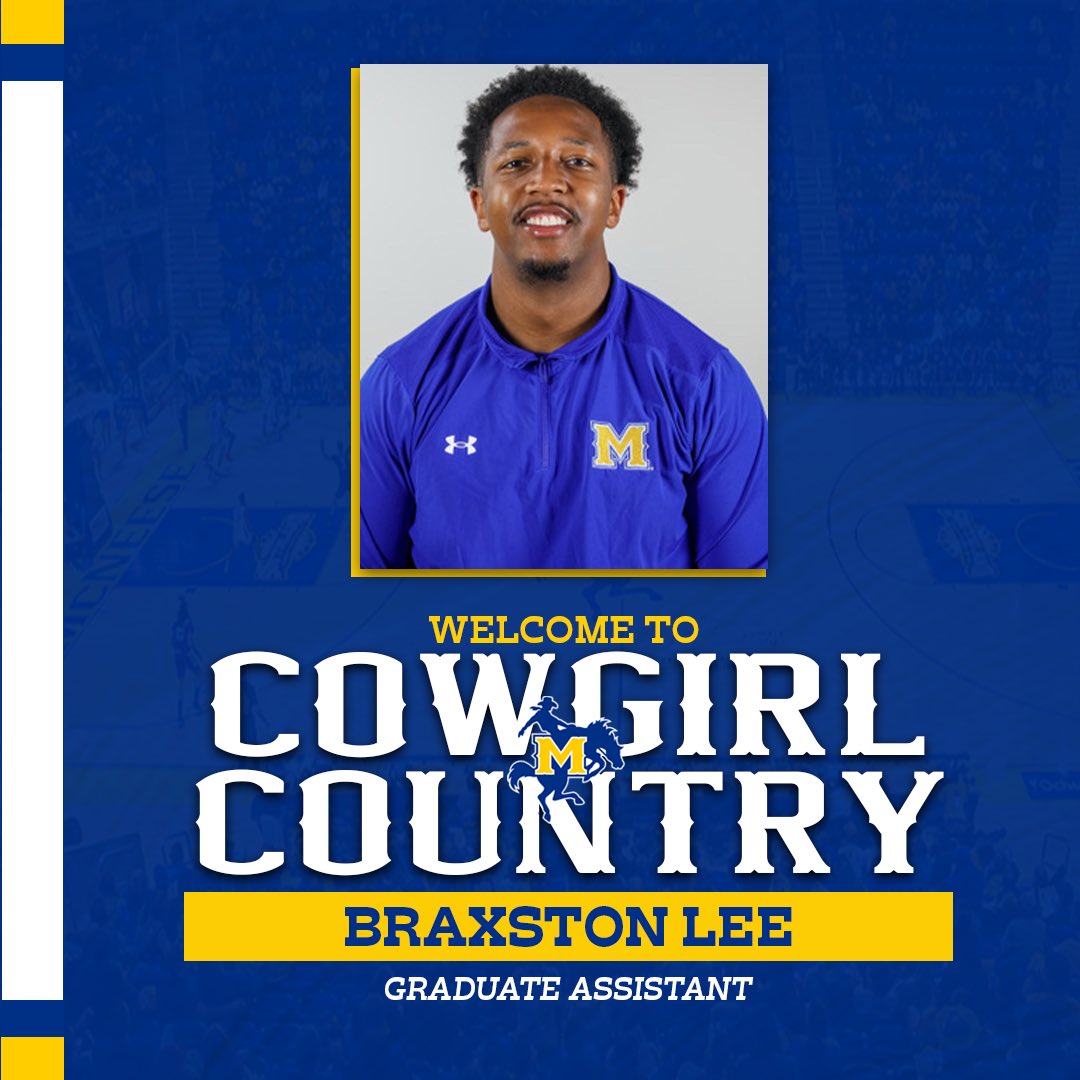 McNeeseWBB's tweet image. Cowgirl Nation, please welcome Braxston Lee to the family 🤠

#GeauxPokes