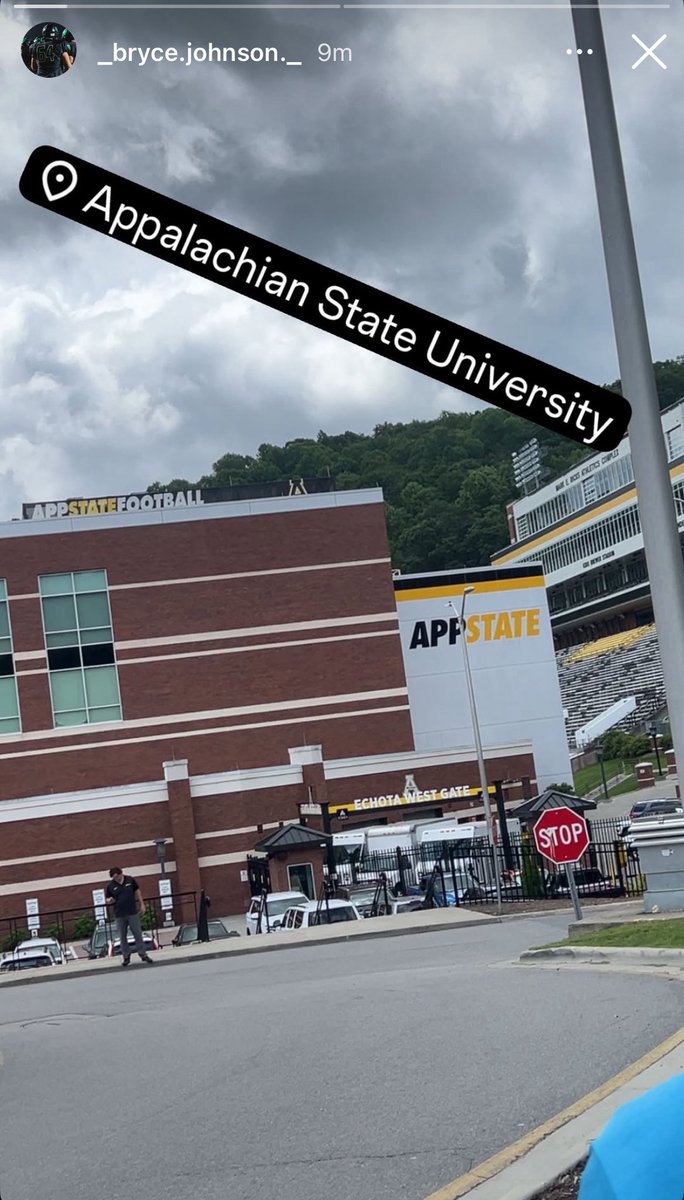 AppStateNews (@westonscambler) on Twitter photo 2027 OL Bryce Johnson (<a href="/BryceJJohnsonn/">Bryce Johnson</a>) visiting App State! ๐ 2027 OL Bryce Johnson (<a href="/BryceJJohnsonn/">Bryce Johnson</a>) visiting App State! ๐