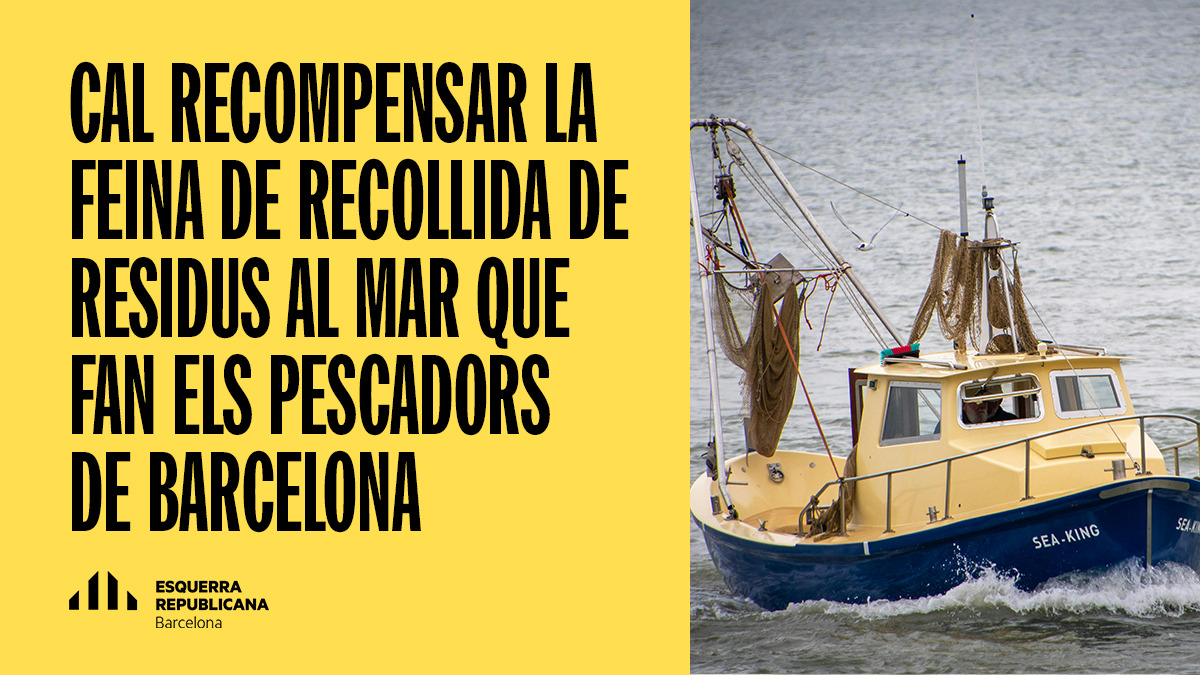 <a href="/ercbn/">Nihal Ercbn</a> <a href="/jordicoronas/">Jordi Coronas</a> <a href="/olga_hm/">Olga HM 🎗</a> <a href="/laurapiledesma/">Laura Pi</a> <a href="/ERChg7/">ERC Horta-Guinardó</a> <a href="/ERC_gracia/">ERC Gràcia 🎗</a> <a href="/EduardCusco/">Eduard Cuscó</a> ♻️ Els pescadors de Barcelona recullen entre 12 i 14 tones de residus l’any (63% plàstics que aboquem les ciutats)

🆗 S'accepta el prec d'@ercbcn i l’Ajuntament  els compensarà econòmicament amb part del recàrrec turístic per una tasca que beneficia barcelonins i barcelonines.