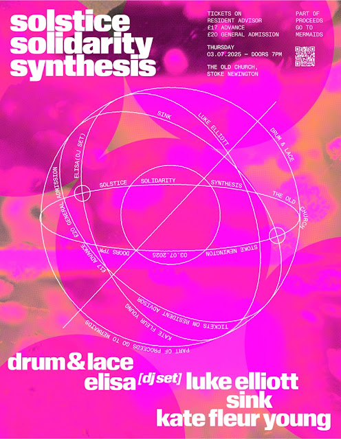.<a href="/DrumandLace/">Drum & Lace</a>, Sink, Luke Elliott, Kate Fleur Young, and Elisa will soundtrack a night of ambient, experimental, and electronic music in celebration of the summer solstice <a href="/theoldchurchN16/">The Old Church</a> on 03/07/25 supporting Mermaids. 

News: bit.ly/3FI9eiw
