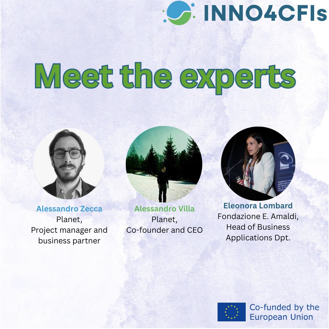 #INNO4CFIs Acceleration Program: a 4-month, equity-free ride for startups &amp; SMEs in carbon farming &amp; green tech. Meet the people behind Open Call 2!
Apply: f6s.com/webinar-inno4c…
#I3instrument
