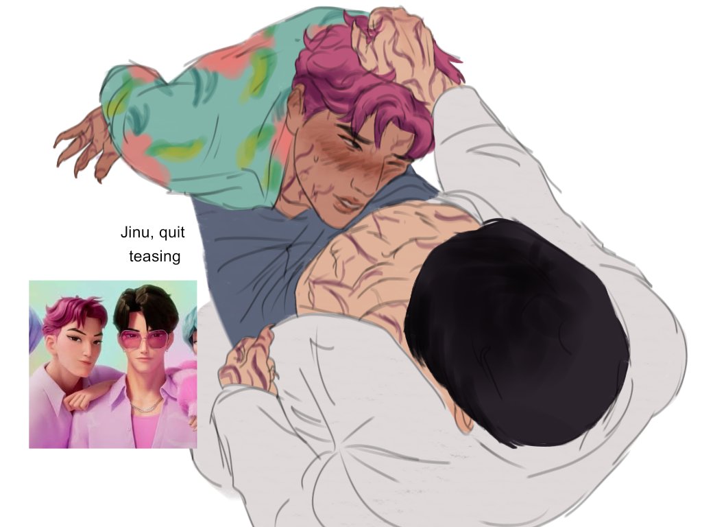 erosdak's tweet photo. Kpop yaoi hunters #KPOPDEMONHUNTERS https://t.co/4vGDu9NdMm