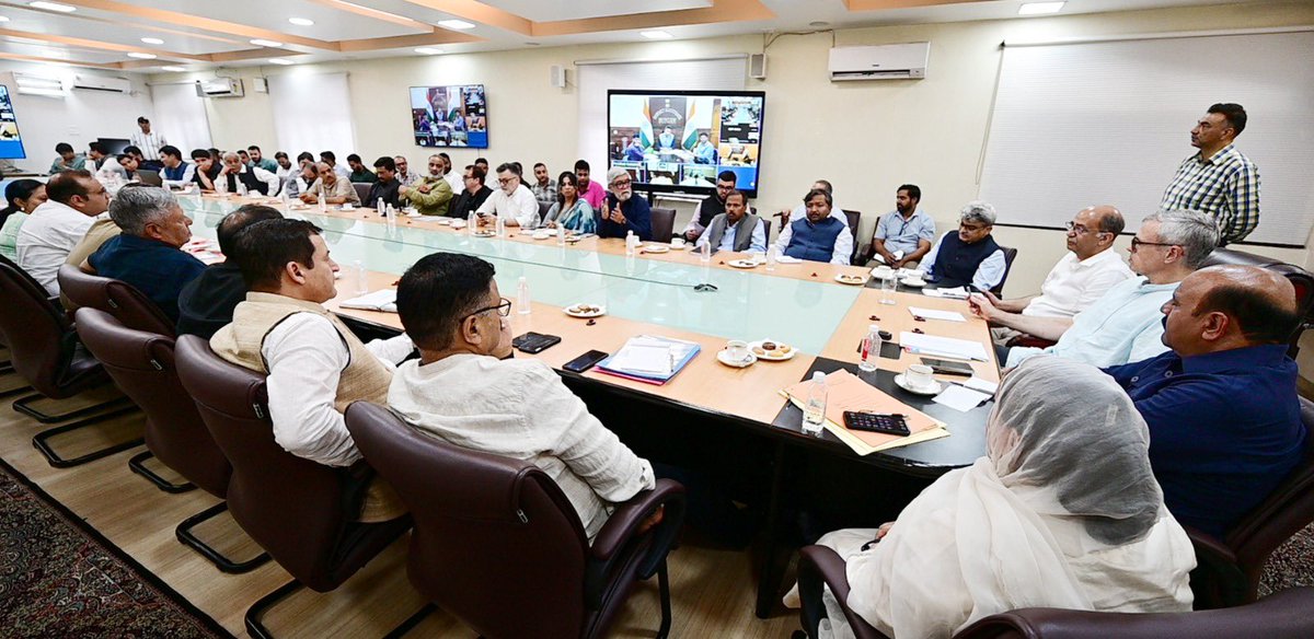 The Chief Minister chaired a meeting to review the arrangements for Muharram-ul-Haram across J&amp;K. Directions were issued to ensure adequate facilities and seamless coordination among departments for the smooth and respectful observance of the occasion.