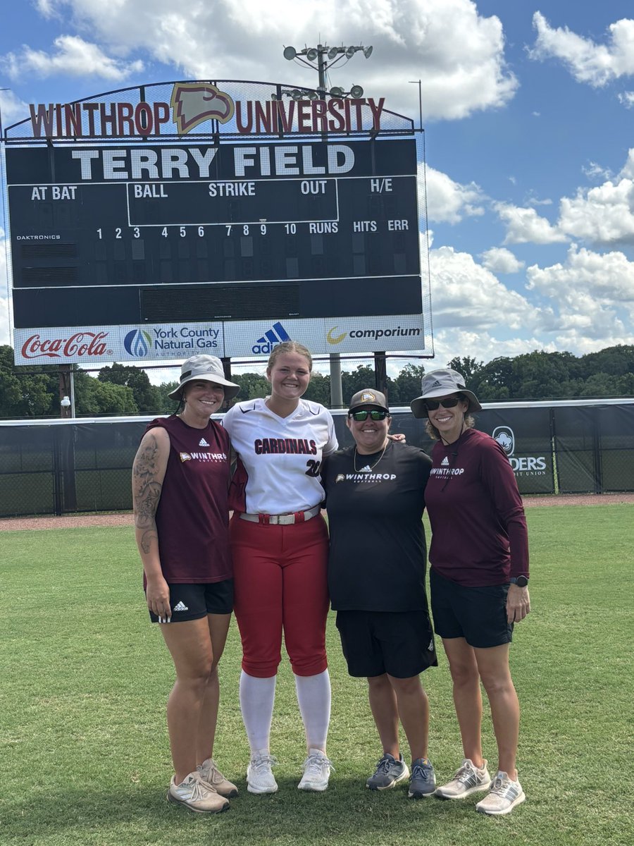 Harper Sugg (@harper_sugg2028) on Twitter photo Thank you <a href="/Winthropsoftbal/">Winthrop Softball</a> for hosting a great camp! I loved getting to know more about the program, and it was great to learn from all the Coaches & players. I appreciate the feedback! Looking forward to attending another camp soon! <a href="/CoachFuller7/">Coach Fuller</a> <a href="/CoachMoWyatt/">Morgan Wyatt</a> <a href="/peytondarnell11/">peyton darnell</a> Thank you <a href="/Winthropsoftbal/">Winthrop Softball</a> for hosting a great camp! I loved getting to know more about the program, and it was great to learn from all the Coaches & players. I appreciate the feedback! Looking forward to attending another camp soon! <a href="/CoachFuller7/">Coach Fuller</a> <a href="/CoachMoWyatt/">Morgan Wyatt</a> <a href="/peytondarnell11/">peyton darnell</a>