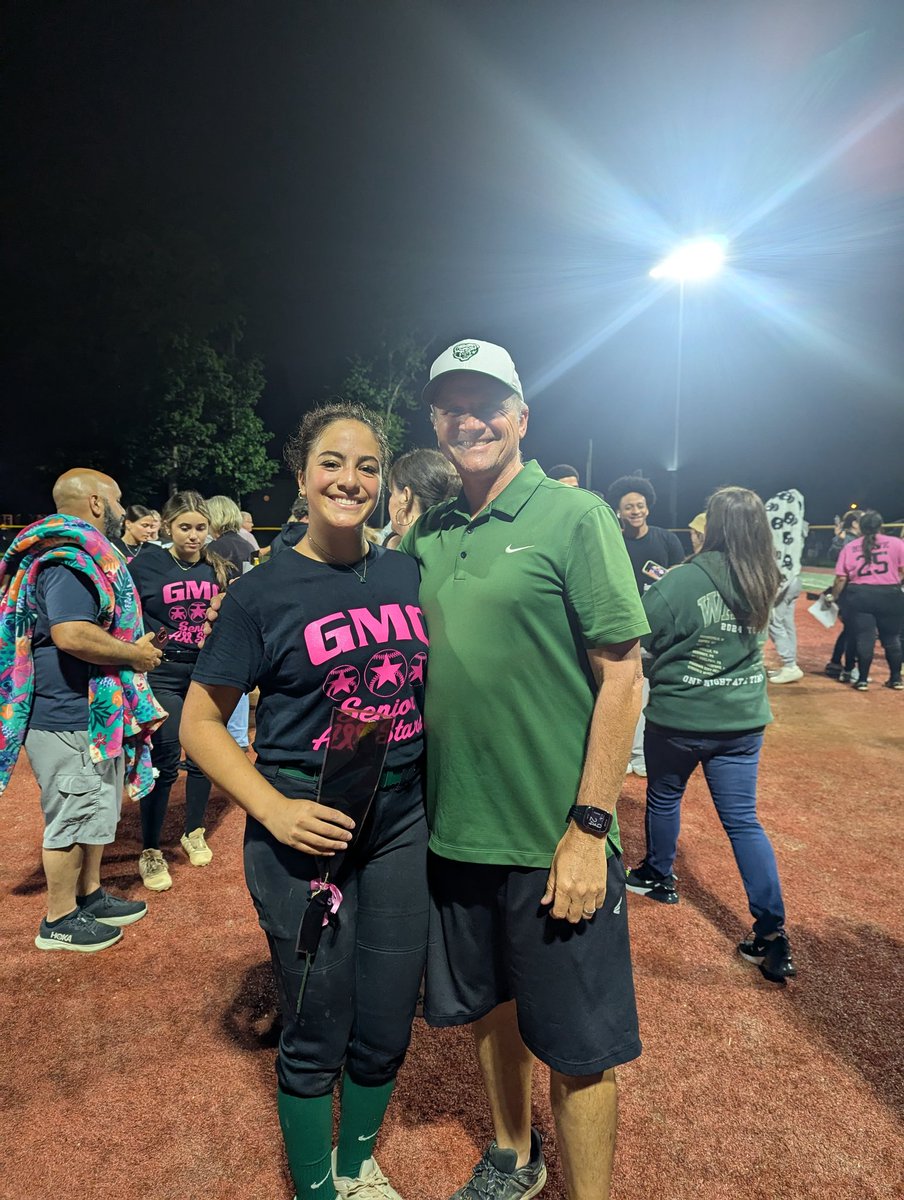 Congrats to Bella Stagliano, who represented East Brunswick last night in the GMC All-Star game! She pitched brilliantly, a fitting way to end her high school career! #NJSoftball
