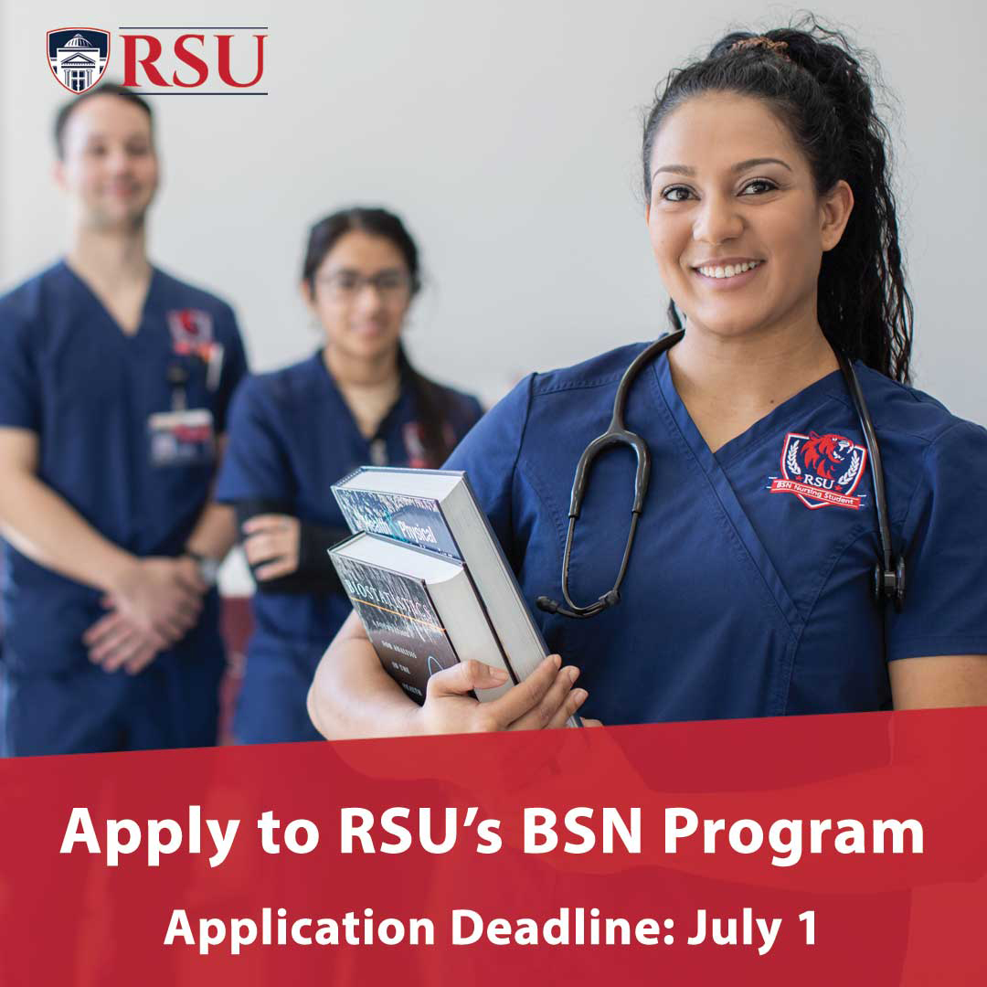 Apply today for RSU’s Bachelor of Science in Nursing program and become a Registered Nurse. Deadline is July 1 for a January 2026 start date and spaces are still available. Learn in Claremore or Tulsa. Apply at rsu.edu/applyBSN. #rsu #rogersstate #hillcats #hillcatnation