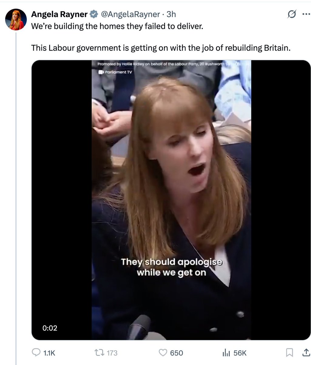 The Essex Variant (@jgerrings) on Twitter photo Rayner blocks responses to her propoganda.
<a href="/AngelaRayner/">Angela Rayner</a> Rayner makes up stories to try and blame Tories for Pak/Muslim child rape gangs, and blocks responses.
We al know who was running most of these local authorities - LABOUR
Cockroach Rayner is, as with all of them, so Rayner blocks responses to her propoganda.
<a href="/AngelaRayner/">Angela Rayner</a> Rayner makes up stories to try and blame Tories for Pak/Muslim child rape gangs, and blocks responses.
We al know who was running most of these local authorities - LABOUR
Cockroach Rayner is, as with all of them, so