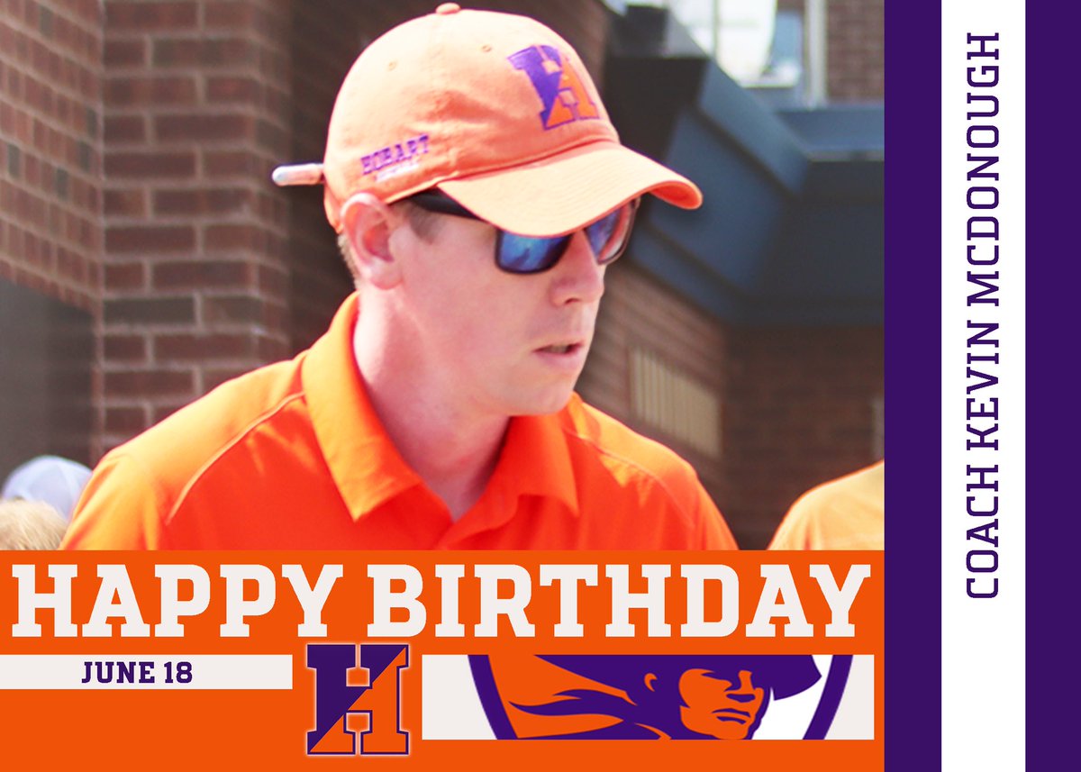 Happy Birthday, Coach McDonough!
#TheHobartWay